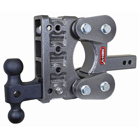 Gen-Y Hitch The BOSS TORSION-FLEX 2 Shank 5 Drop 1.7K TW 16K Hitch & GH-051 Dual-Ball GH-1214